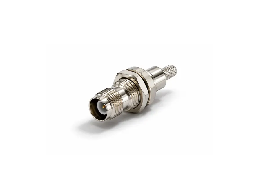 TNC FEMALE BULK HEAD CRIMP TYPE RG - 58