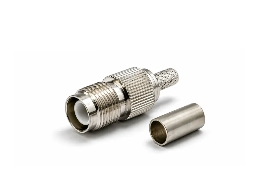 TNC FEMALE CRIMP TYPE RG - 58 - RP