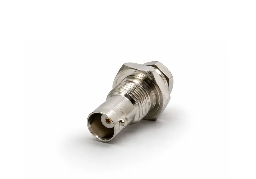 TNC FEMALE BULK HEAD CLAMP TYPE RG - 58