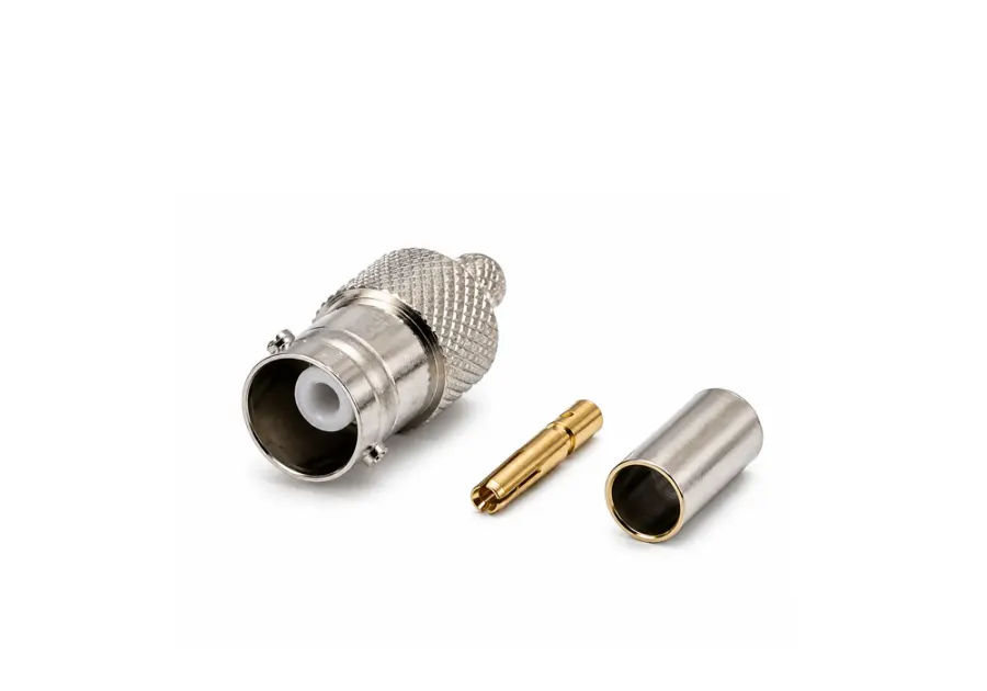 BNC FEMALE CRIPT TYPE RG -58