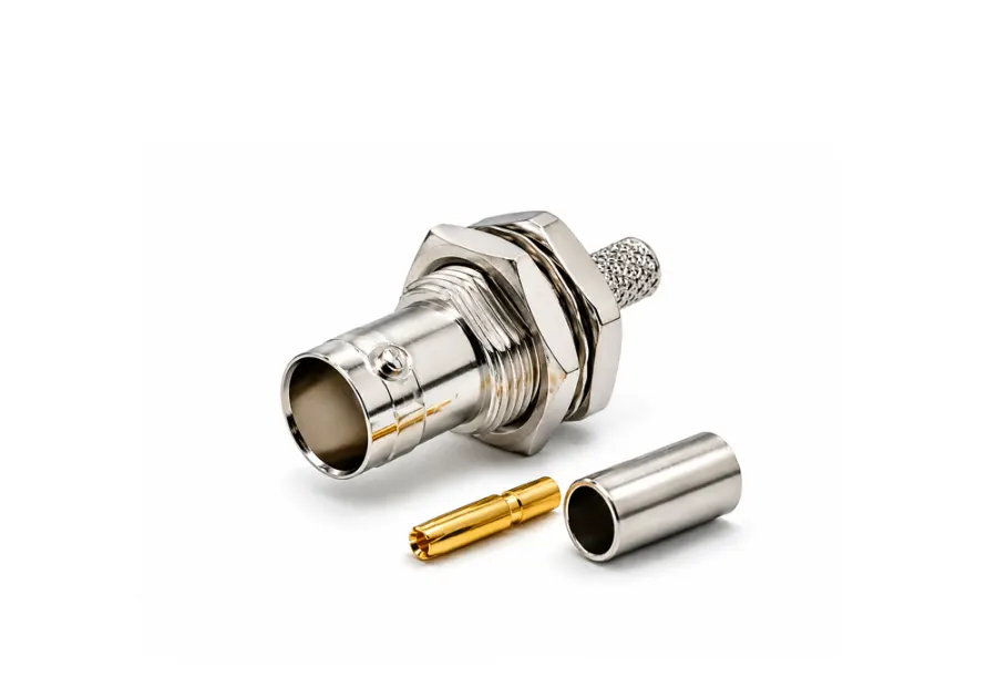 BNC FEMALE BULK HEAD CRIMP TYPE RG - 58