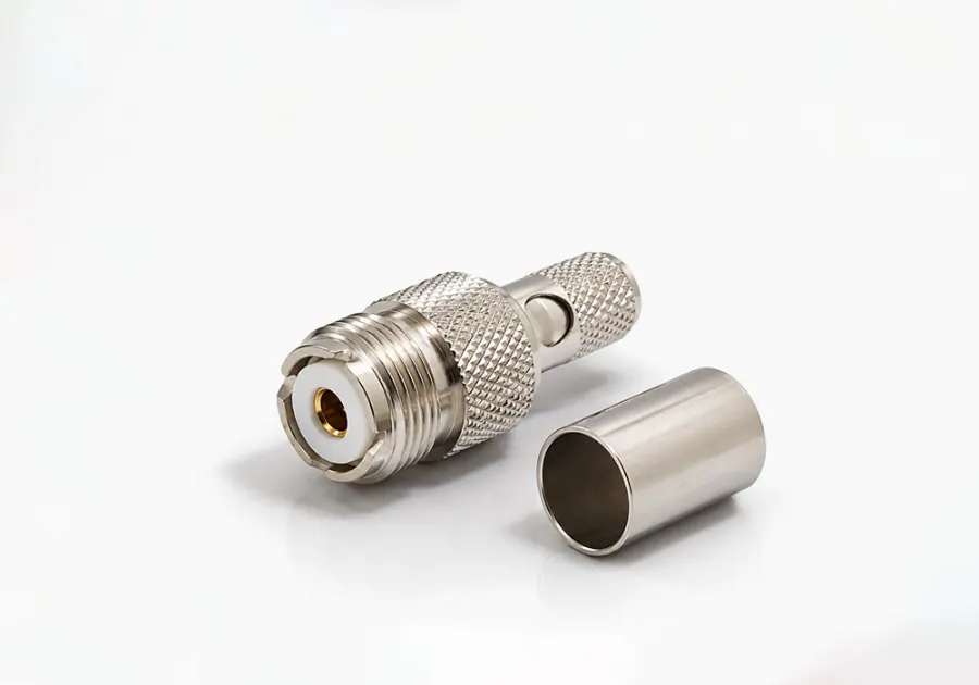 UHF FEMALE CRIMP TYPE LMR - 400