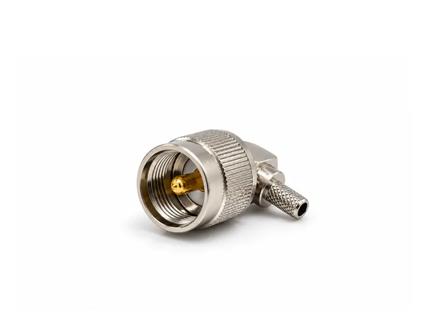 UHF MALE CRIMP TYPE RG - 58 - RA