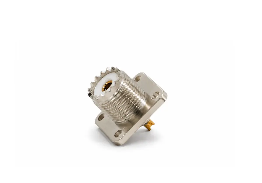 UHF FEMALE SQUARE PANEL 25MM