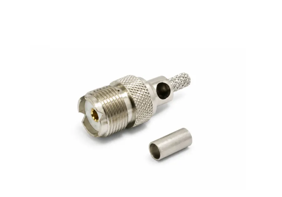 UHF FEMALE CRIMP TYPE RG - 58