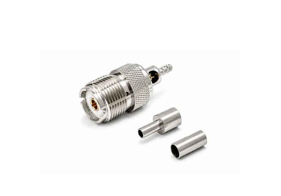 UHF FEMALE CRIMP TYPE RG - 174