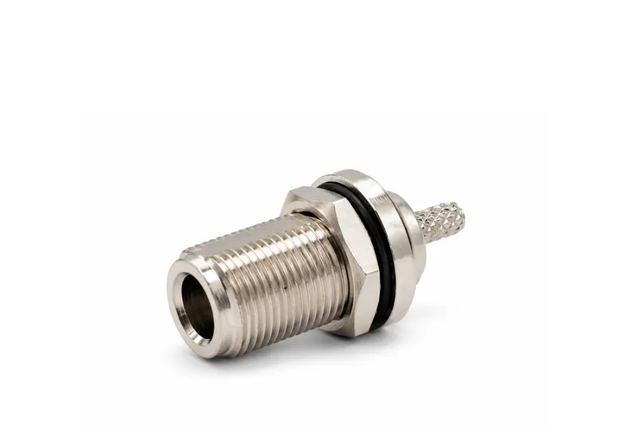 N FEMALE BULK HEAD CRIMP TYPE RG-58
