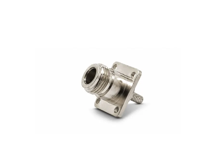 N FEMALE 25MM SQUARE CRIMP TYPE RG -58