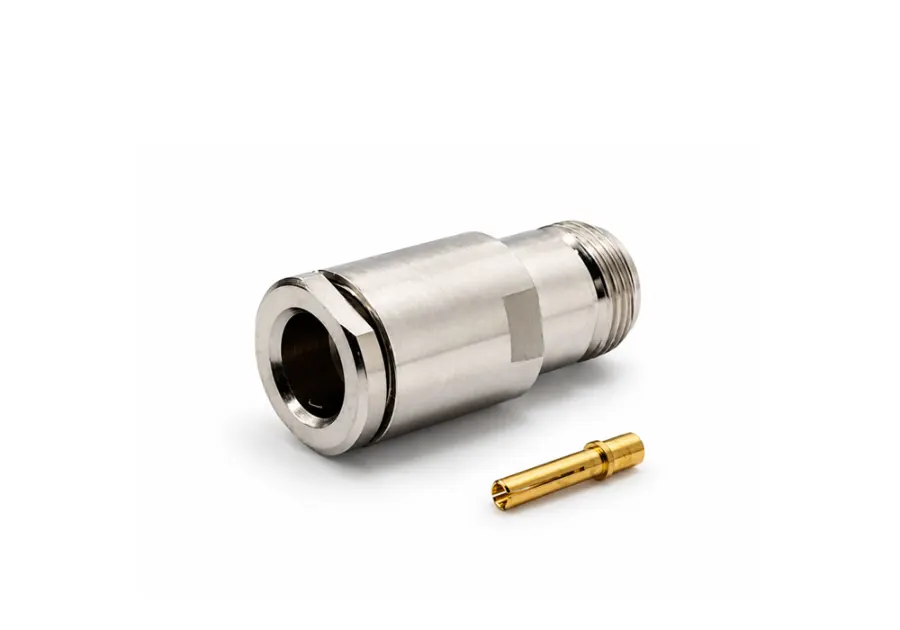 N FEMALE CLAMP TYPE LMR - 400