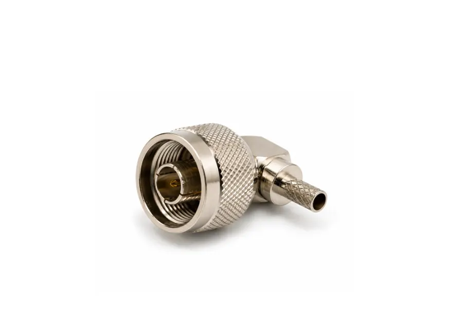 N MALE CRIMP TYPE RA RG-58
