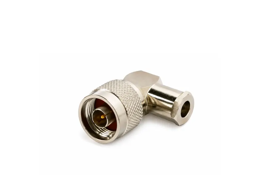N MALE RIGHT ANGLE CLAMP TYPE RG-58