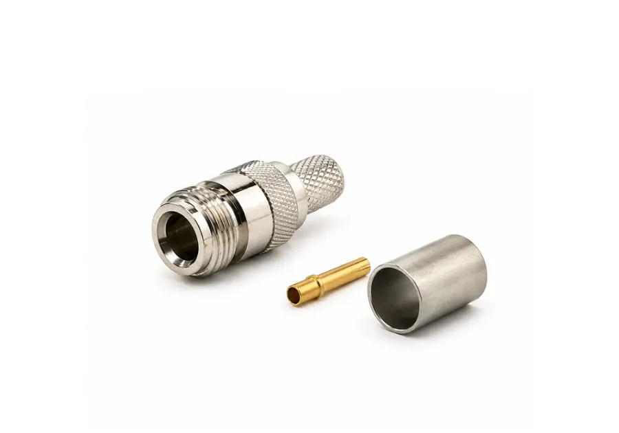 N FEMALE CRIMP TYPE LMR - 400