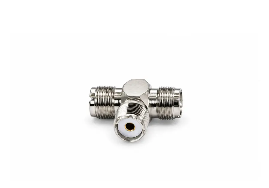 UHF TEE ADAPTOR ALL END  FEMALE