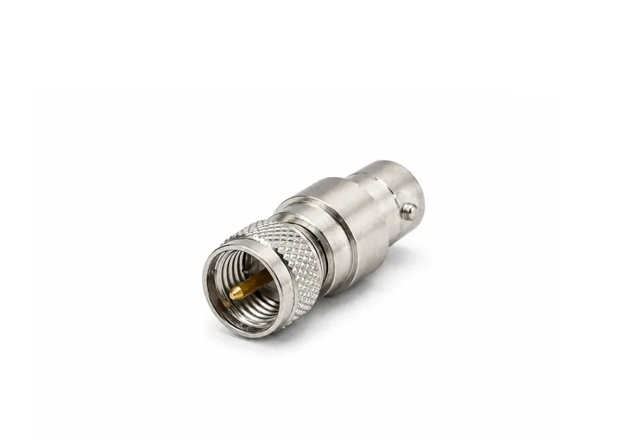 MINI UHF MALE TO BNC FEMALE ADAPTOR