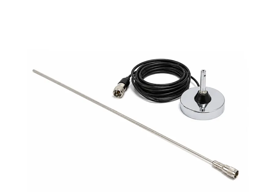 VHF UHF ANTENNA, STABLE 2.15DBI 3.0BI PLUG AND PLAY ANTENNA MAGNETIC MOUNT KIT WITH PL-259 ADAPTER FOR CAR MOBILE RADIO