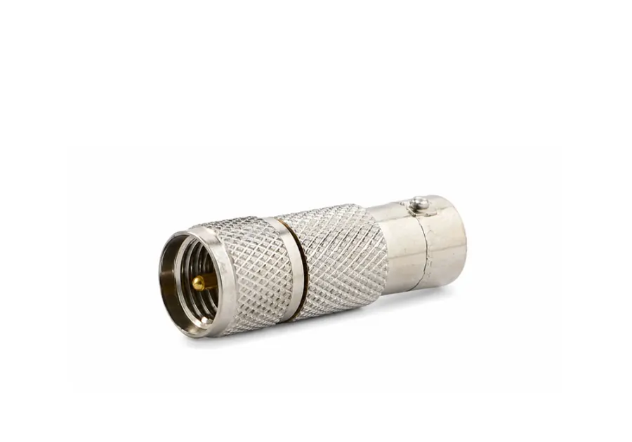 MINI UHF MALE TO BNC FEMALE ADAPTOR