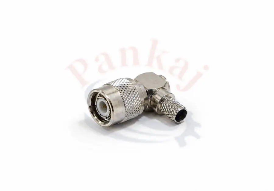 TNC MALE CRIMP TYPE RIGHT ANGLE RG - 58