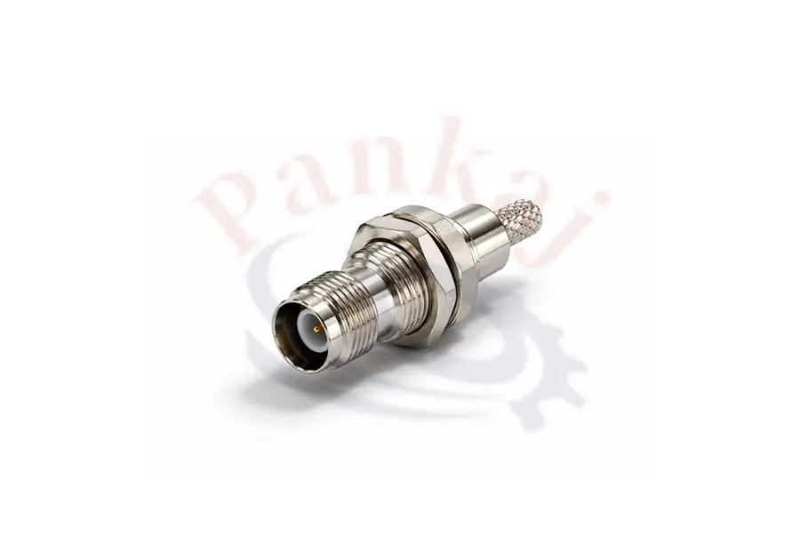 TNC FEMALE BULK HEAD CRIMP TYPE RG - 58