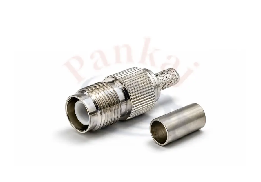 TNC FEMALE CRIMP TYPE RG - 58 - RP