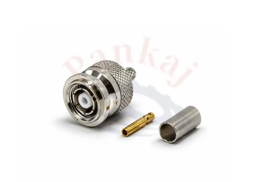 TNC MALE CRIMP TYPE RG - 58 - RP