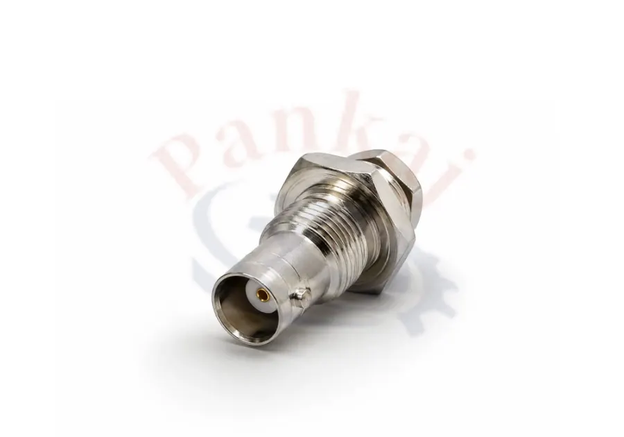 TNC FEMALE BULK HEAD CLAMP TYPE RG - 58