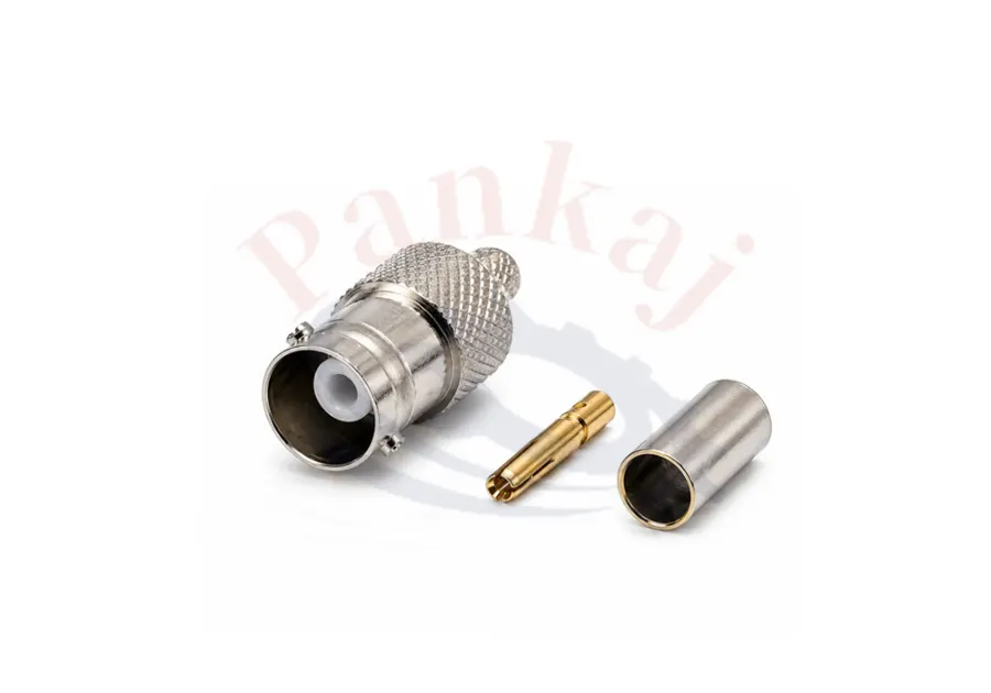 BNC FEMALE CRIPT TYPE RG -58