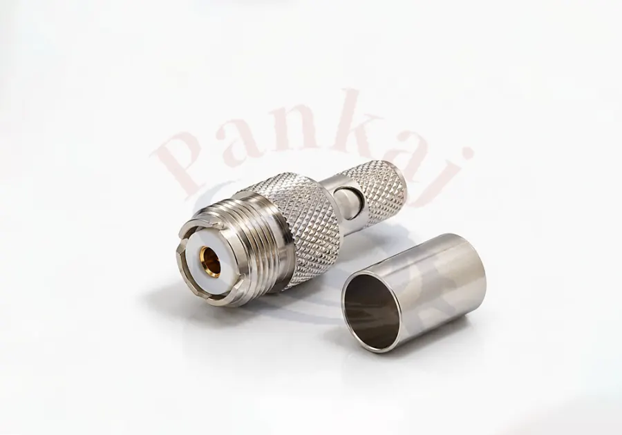 UHF FEMALE CRIMP TYPE LMR - 400