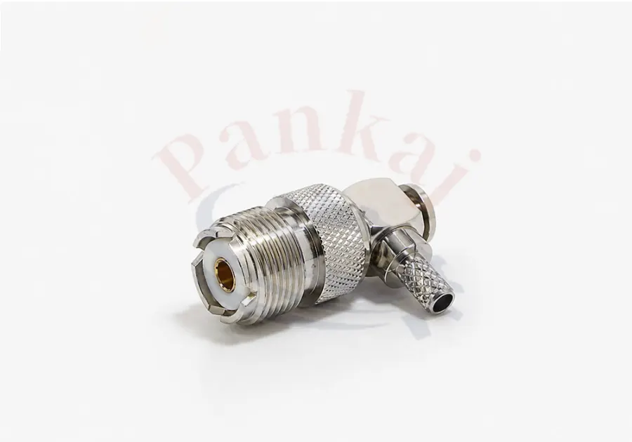 UHF FEMALE CRIMP TYPE RG - 58  - RA
