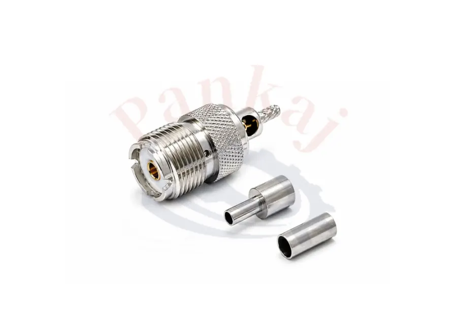 UHF FEMALE CRIMP TYPE RG - 174