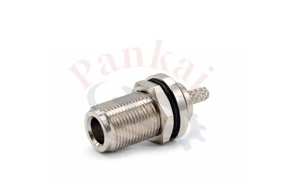 N FEMALE BULK HEAD CRIMP TYPE RG-58