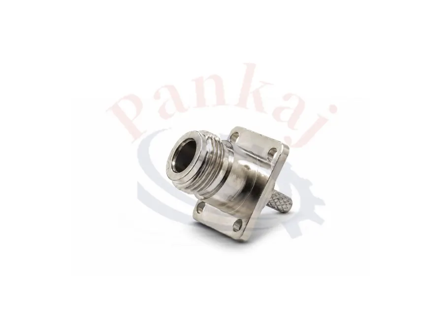 N FEMALE 25MM SQUARE CRIMP TYPE RG -58