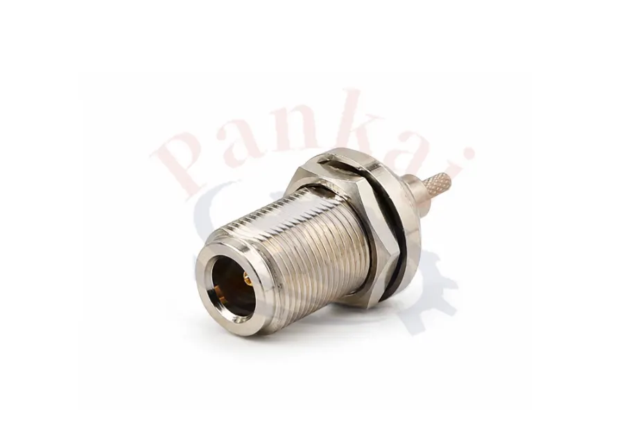 N  FEMALE BULK HEAD CRIMP TYPE RG-174