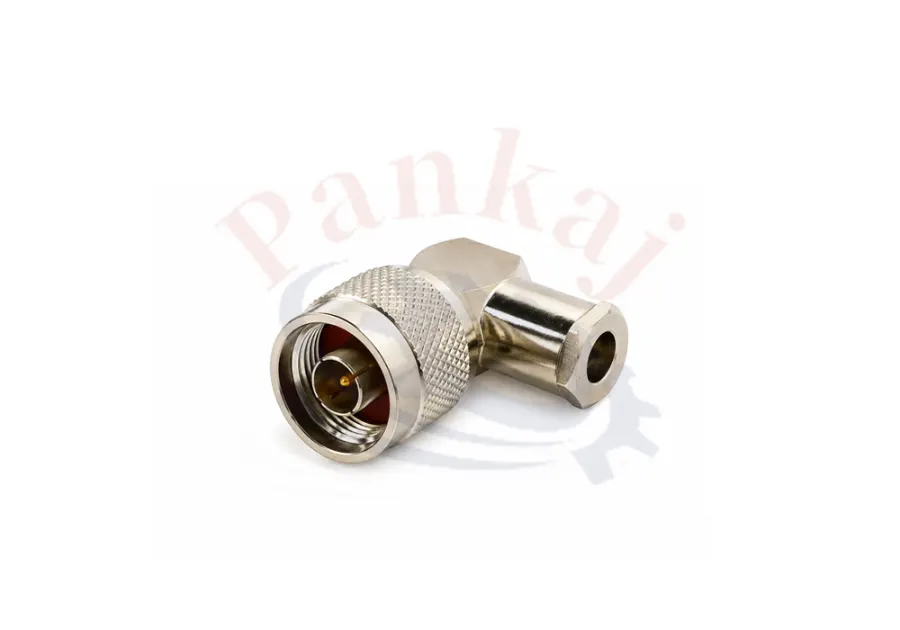 N MALE RIGHT ANGLE CLAMP TYPE RG-58