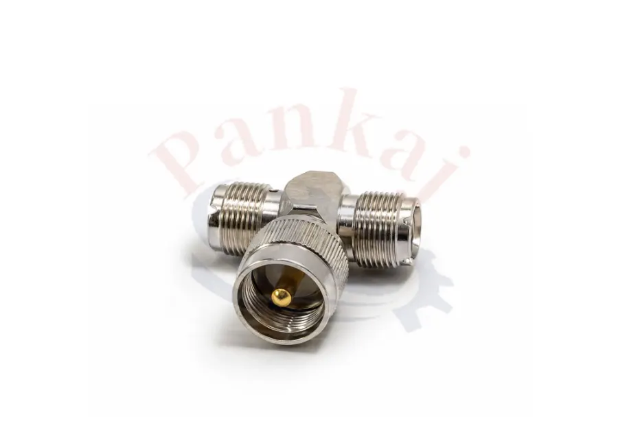 UHF TEE ADAPTOR FEMALE- MALE- FEMALE