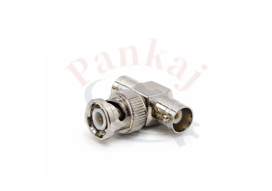 BNC TEE ADAPTOR FEMALE-MALE-FEMALE