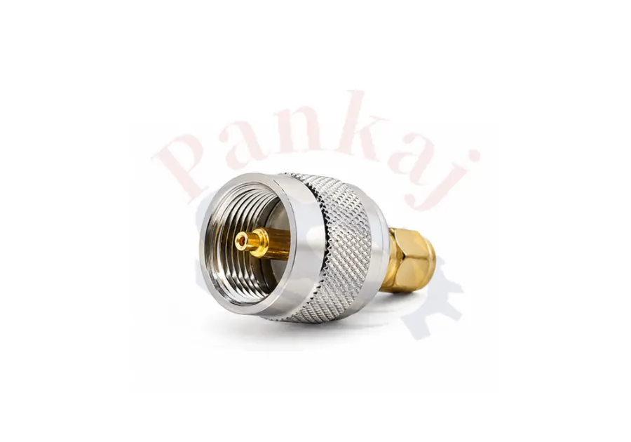 UHF MALE TO SMA MALE ADAPTOR