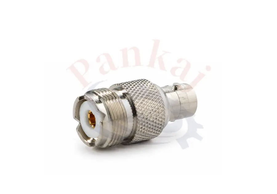 BNC FEMALE TO UHF FEMALE ADAPTOR