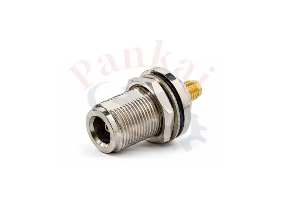 N FEMALE BULK HEAD TO SMA FEMALE ADAPTOR