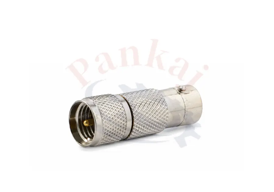 MINI UHF MALE TO BNC FEMALE ADAPTOR